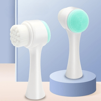 Brosse Nettoyante Visage - FaceCleaningBrushes™ - Bleu - Evasion Relax