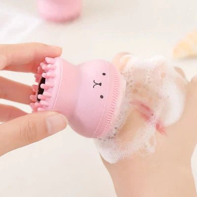 Brosse Nettoyante Visage - PoreSoothe™ - Rose Clair - Evasion Relax