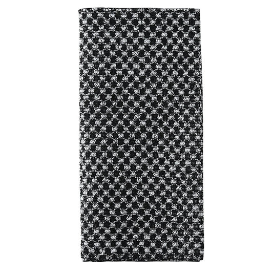 Gant de Toilette - ExfoLisse™ - Noir Grille - Evasion Relax