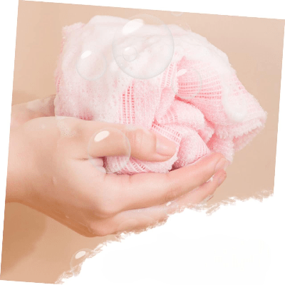 Gant de Toilette - ExfoLisse™ - Rose - Evasion Relax